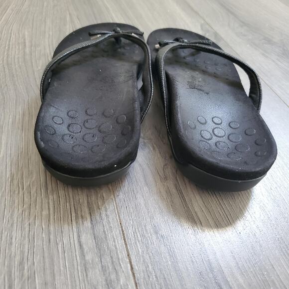 Vionic Shoes Womens Size 8 Thong Sandals Bow Slip On Comfort Orthotic Flip Flops - Picture 5 of 8